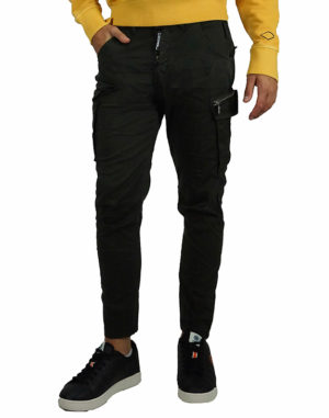 Cover Ανδρικό Βαμβακερό Παντελόνι ELVIS Χακί Slim Fit (T0185-23) (98% Βαμβάκι, 2% Ελαστάνη)