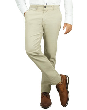 Dario Beltran Ανδρικό Βαμβακερό Παντελόνι Φανγκό Slim Fit (P938) (100% Βαμβάκι)