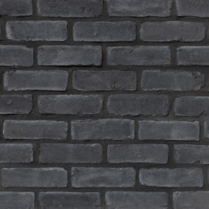 Τούβλο Brick Black επένδυσης εσωτερικού και εξωτερικού χώρου 19.6x6.5cm HELLAS STONES (1 m2.)