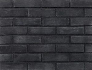 Τούβλο Euro Brick Black επένδυσης τοίχων Hellas Stones Euro Brick (1 m2.)