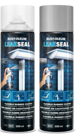 Σπρέι μονωτικό σφράγισης διαρροών Rust-oleum Leakseal 500ml-Διαφανές Clear