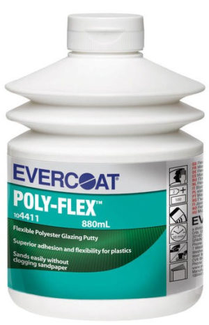 Στόκος πλαστικών πολυεστερικός εύκαμπτος 2K (2 συστατικών) EVERCOAT Poly-Flex 880ml