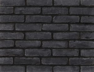 Τούβλο Attica Brick Black επένδυσης εσωτερικού και εξωτερικού χώρου 22.6x6.5 cm HELLAS STONES (1 m2.)