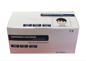 Mάσκα με πιστοποίηση ISO τεμάχιο ένα(1)