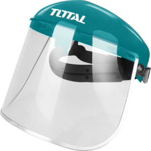 Προσωπίδα προστασίας διάφανη με πλαστικό τζάμι TOTAL TSP610