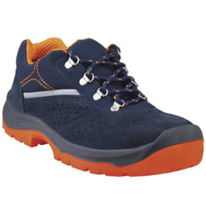 Παπούτσια εργασίας μπλε μαρίν - πορτοκαλί Rimini4 S1P SRC DELTA PLUS