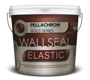 Ελαστομερές ακρυλικό μονωτικό & χρώμα WALLSEAL 3LT