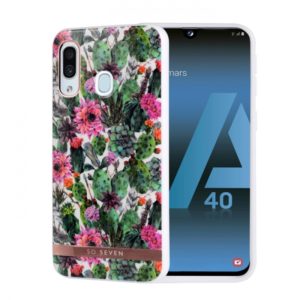 SO SEVEN MEXICO PINK FLOWER SAMSUNG A40 backcover