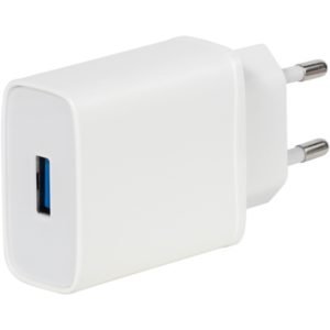 VIVANCO TRAVEL CHARGER QUICKCHARGE 3 3A 18W white
