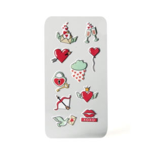 CELLY STICKER 3D FOR SMARTPHONE HEARTS