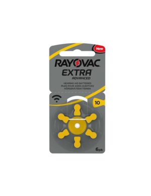 Μπαταρίες ακουστικών Rayovac Extra Advanced 6 μπαταρίες Νο 10