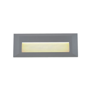 it-Lighting Mono LED 3W 3CCT Outdoor Wall Lamp Grey D22cmx2.8cm | InLight | 80201730