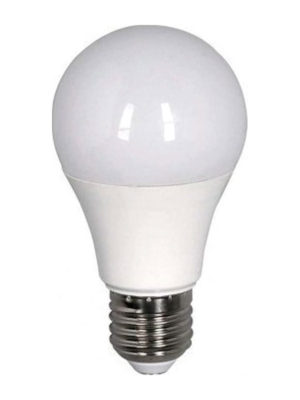 Λάμπα LED PLUS τύπου A60 για ντουί E27 8W σε ψυχρό λευκό 6500K | Eurolamp | 147-77001