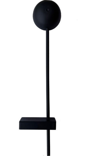 HL-3532-2 FUEGO BLACK WALL LAMP | Homelighting | 77-9086