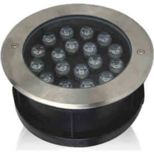 Φωτιστικό LED δαπέδου 18W 3000K 1000lm IP68 Φ175mm | Geyer | LULR210W18