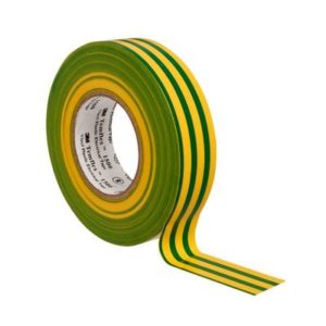 Μονωτική ταινία πράσινο-κίτρινο 19mm x 20m PVC 3M Temflex 1500 | 3M | XE-0034-1187-5