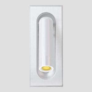 Φωτιστικό Απλίκα Χωνευτό LED 3W Α170 Λευκό | Eurolamp |145-50002