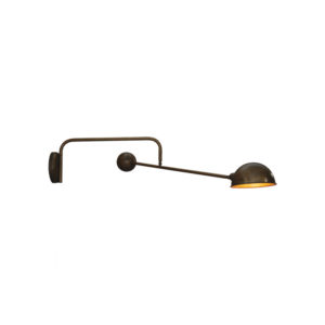 HL-3539-1 L OLIVER BLACK AND NICKEL WALL LAMP | Homelighting | 77-3881