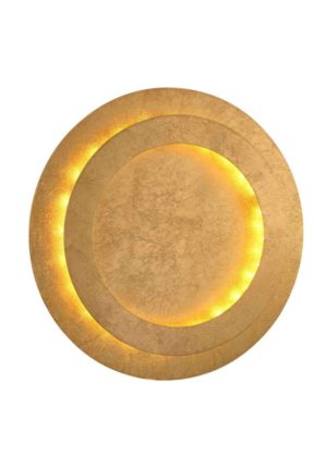 Φωτιστικό Οροφής Μοντέρνο Πλαφονιέρα LED Φ40 Χρυσό | Sunlight | C8605/1M-GD