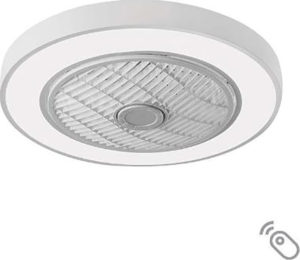 Ανεμιστήρας Οροφής Τηλεχειριζόμενος Marin και LED Φωτισμός 35W Λευκό | Lineme | 02-00165