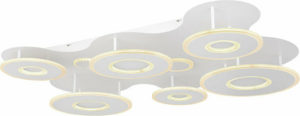 Φωτιστικό Πλαφονιέρα Flavetto LED Τηλεχειριζόμενη 100W Γκρί | Globo Lighting | 48271-100