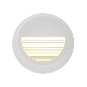 it-Lighting Maroon LED 2W 3CCT Outdoor Wall Lamp White D15cmx2.7cm | InLight | 80201620