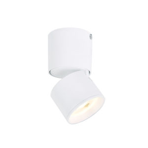 Επίτοιχο φωτιστικό LED 5W COB 80° 3000K 400LM λευκό αλουμίνιο D5 6XH10CM PLUTO | Aca Lighting | RA33LEDS6WH