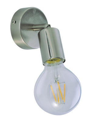 SE 137-1AN SOMA WALL LAMP NICKEL MAT Z2 | Homelighting | 77-3537