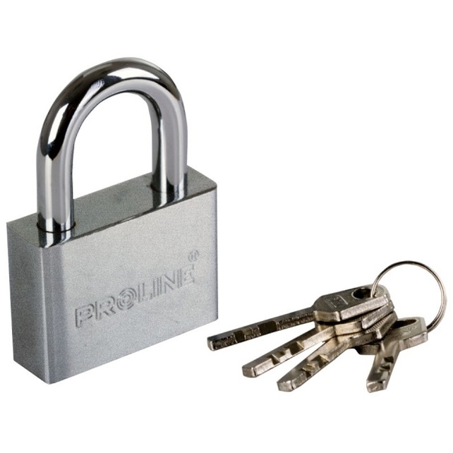 PROLINE λουκέτο ασφαλείας 24860, 4x κλειδιά, μεταλλικό, 60mm PR-24860.