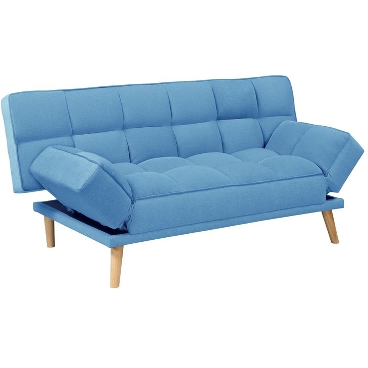 JAY Καναπές - Κρεβάτι Σαλονιού - Καθιστικού, Ύφασμα Μπλε 179x90x87cm Bed:179x110x48cm Ε9923,3.( 3 άτοκες δόσεις.)