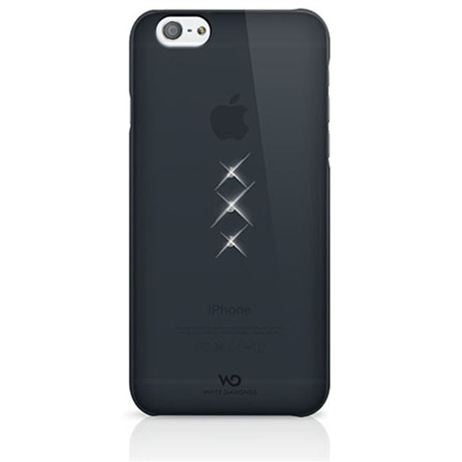 White Diamond Θήκη Crystal Trinity για iPhone 6/6S - Μαύρο