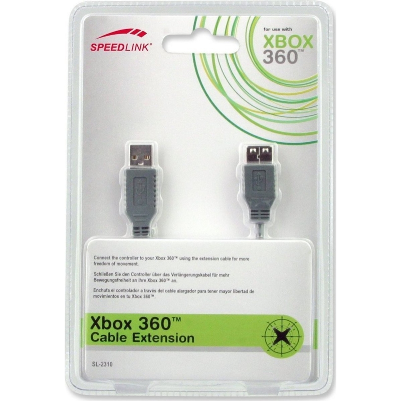 SPEEDLINK SL-2310 XBOX 360™ CONTROLLER EXTENSION CABLE.