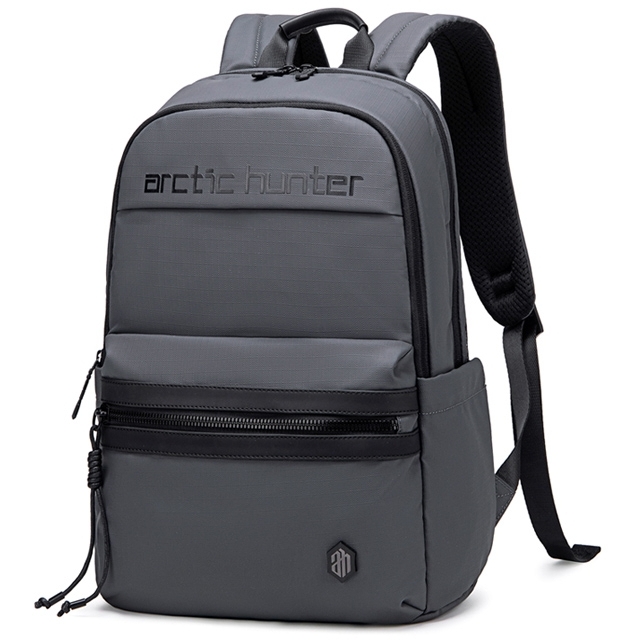 ARCTIC HUNTER τσάντα πλάτης B00536 με θήκη laptop 15.6, 21L, γκρι B00536-GY.( 3 άτοκες δόσεις.)