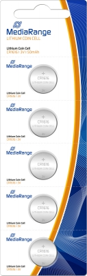 Μπαταρία Λιθίου MediaRange Coin Cells CR1616 3V (5 Pack (MRBAT135).