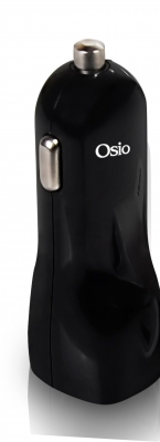 Osio OTU-365B Διπλός φορτιστής αυτοκινήτου με 2 USB 5 V 1000 / 2100 mA.