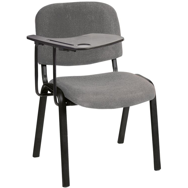 SIGMA Καρέκλα - Θρανίο Μέταλλο Βαφή Μαύρο, Ύφασμα Γκρι 65x70x77cm / Σωλ.35x16/1mm ΕΟ550,20WS.( 3 άτοκες δόσεις.)