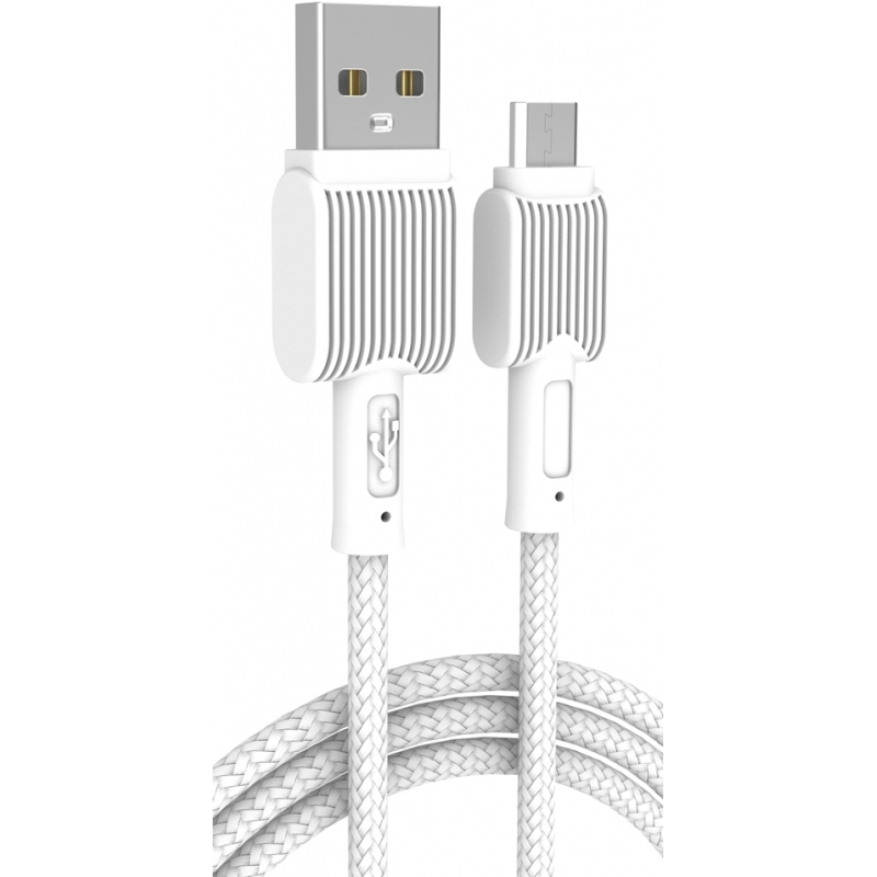 POWERTECH καλώδιο USB σε Micro USB eco PTR-0109, 12W 2.4A, 1m, λευκό PTR-0109.