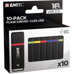 Emtec USB2.0 K100 16GB P10. ECMMD16GK102P10.( 3 άτοκες δόσεις.)