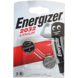 Buttoncell Lithium Energizer CR2032 3V Τεμ. 2.
