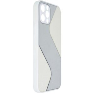 Θήκη TPU Ancus Mirror Strass για Apple iPhone 12 / iPhone 12 Pro Λευκό.