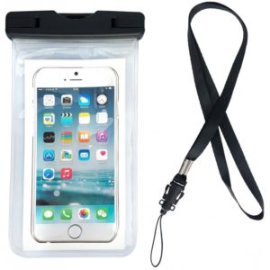 Universal Waterproof Phone Pouch for Swimming Pool - Αδιάβροχη Θήκη για Κινητά έως 6.7 Transparent.