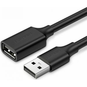 Ugreen καλώδιο προέκτασης USB 2.0 Cable USB-A male - USB-A female 0.5m (10313).