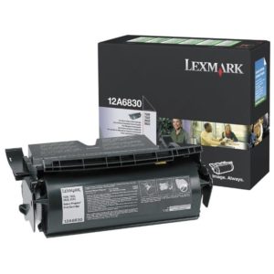 Toner Laser Lexmark 12A6830 Black 7500 Pgs. 12A6830.( 3 άτοκες δόσεις.)