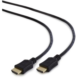 Cablexpert HDMI 1.4 Cable HDMI male - HDMI male 1m Μαύρο.