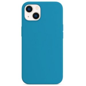 Θηκη Liquid Silicone για Apple iPhone 13 Μπλε. (0009096275)