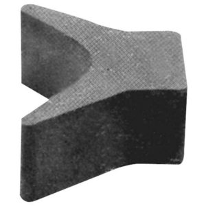 Stopper πλώρης από λάστιχο, 64(Μ)x89(Β)x51(Υ)mm (99624).