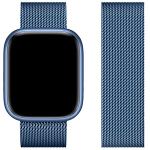 Watchband Hoco WA03 Simple Beauty 38/40/41mm για Apple Watch series 1/2/3/4/5/6/7/8/SE Stainless Steel Μπλε.
