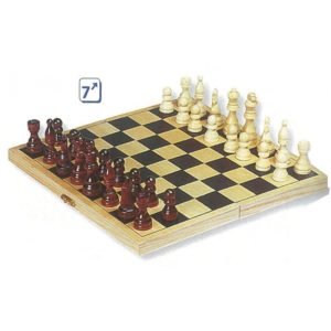 Ξύλινο σκάκι 26εκ..