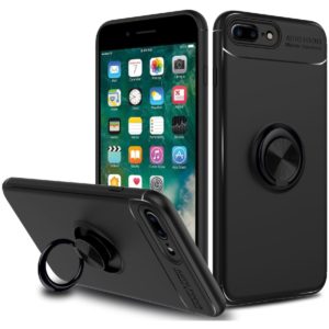 Θήκη Ancus Autofocus Shockproof με Ring Holder για Apple iPhone 8 Plus Μαύρη.