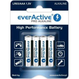 everActive Pro LR034BLPA Αλκαλικές Μπαταρίες AAA 1.5V 4τμχ
